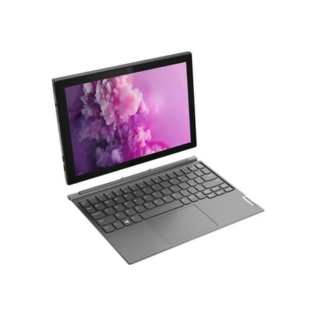 Lenovo IdeaPad Duet 3 10IGL5 82AT - Tablet - with detachable keyboard - Intel Celeron N4020 / 1.1 GHz - Win 10 Pro 64-bit - UHD Graphics 600 - 4 GB RAM - 64 GB eMMC - 10.3" IPS touchscreen 1920 x 1200 - Wi-Fi 5 - graphite gray - kbd: US