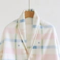 thumbnail image 5 of Fewfanhot Women's Winter Print Flannel Shawl Blanket Wrap Generous Size for Cozy Evenings and Comfort Home Wear, 5 of 5