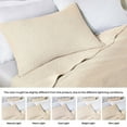 thumbnail image 5 of Superior Aswan Cotton Chevron Woven Coverlet, Throw, Beige, 5 of 9