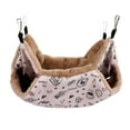 thumbnail image 2 of Small al Guinea-Pig Hanging Hammocks Bed Pet Cage Hammock for Ferret Rat Chinchilla Hamster Cavy Degu Gerbil Rabbit Playing Activity Fun Toy Los 34x34cm Colco  Cama hamaca de hámster, 2 of 8