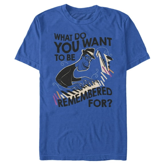 Men's Soul Joe Remembered For  Graphic Tee Royal Blue Medium