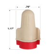 thumbnail image 3 of Conector de cable 3M Performance Plus T/R+JUG, bronceado/rojo, 750 ml, 3 of 9
