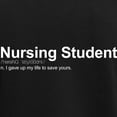 thumbnail image 3 of CafePress - Nursing Student Definition Women's Dark Pajamas - Women's Short Sleeve Print T-Shirt and Pants Dark Cotton Pajama Set, 3 of 7