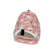 thumbnail image 1 of Cama de Conejillo de Gruesa de Felpa Suave, Casa de Hámster Cálida de Invierno, Jaula para Dormir, Cojín Cálido, Hamaca para Ardilla Dragón Bar Patrón de dibujos rosa SM SunniMix Casa nido de hámster, 1 of 7