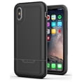 thumbnail image 3 of Encased Clip Holster Iphone X/Iphone Xs Belt Case, (Rebel Series) Heavy Duty Protective Cover Compatible With Apple Iphone X (Black), 3 of 6