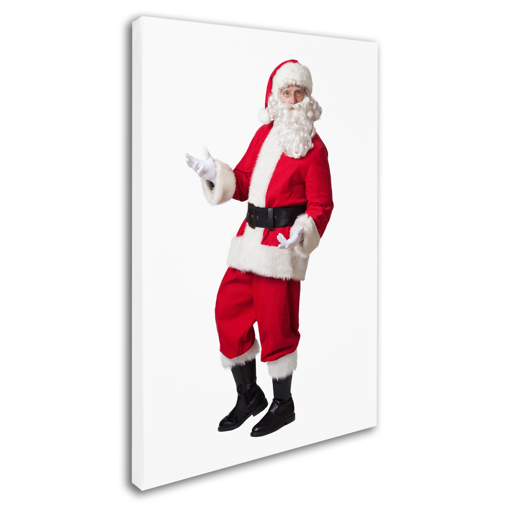 Trademark Fine Art 'Santa-1-11096' Canvas Art by Ed Wheeler