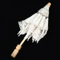 thumbnail image 4 of Wedding Umbrella Decor Lace Umbrella Parasol Craft Umbrella for Banquet Exquisite Umbrella Racks, 4 of 7