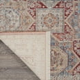 thumbnail image 6 of Nourison Enchanting Home Farmhouse & Country Blue/Brick 7'10" x 10'2" Area Rug, (8x10), 6 of 9