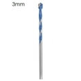 thumbnail image 4 of 1Pc Cemented Carbide Masonry Drill Bit For Metal Porcelain Ceramic Tile Concrete Brick Wood Drilling Cutter Drill Bit 3-12Mm 3Mm Smile Home, 4 of 9