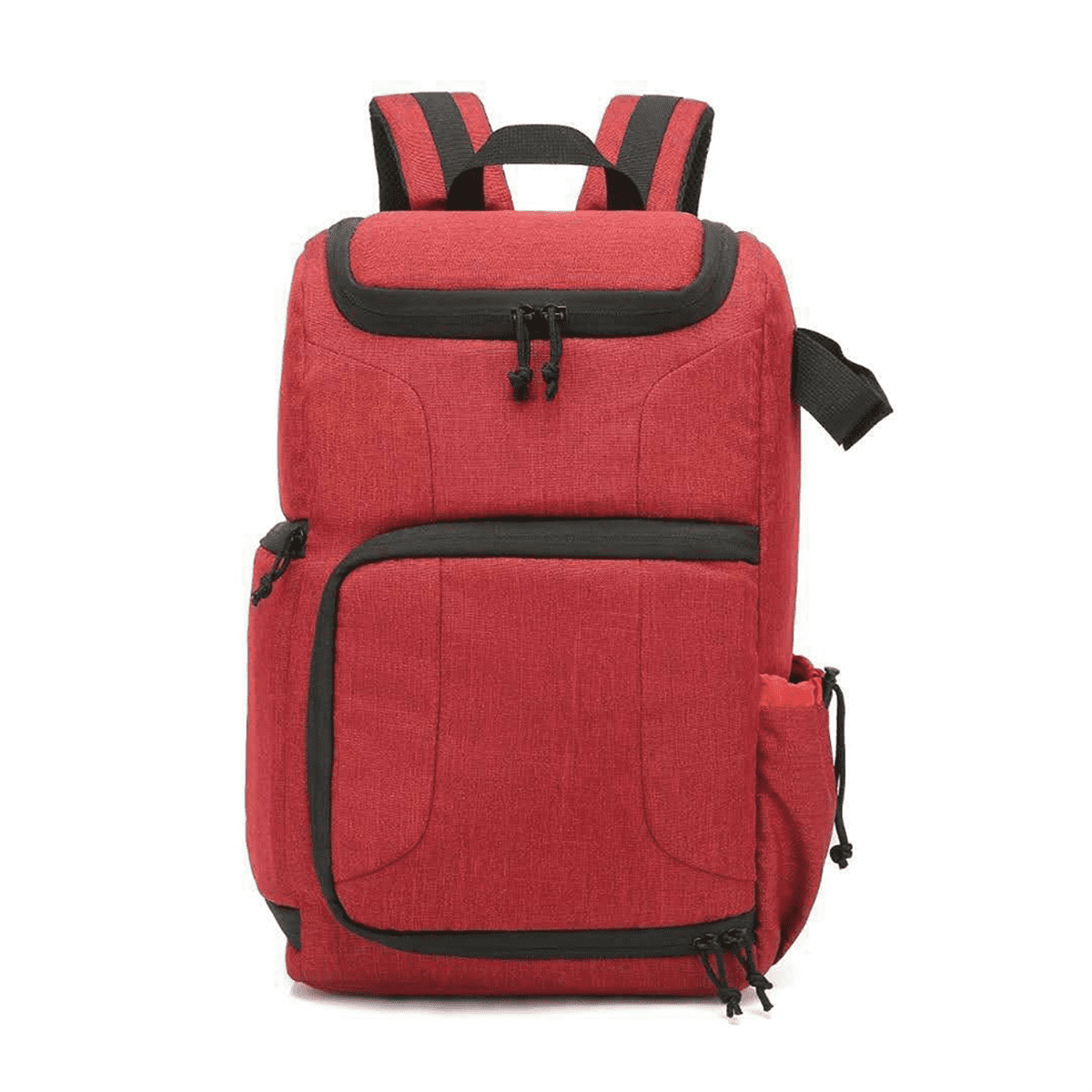 Waterproof Camera Bag Photo Cameras Backpack for Laptop DSLR Portable Travel Lens Pouch Video Bag Red