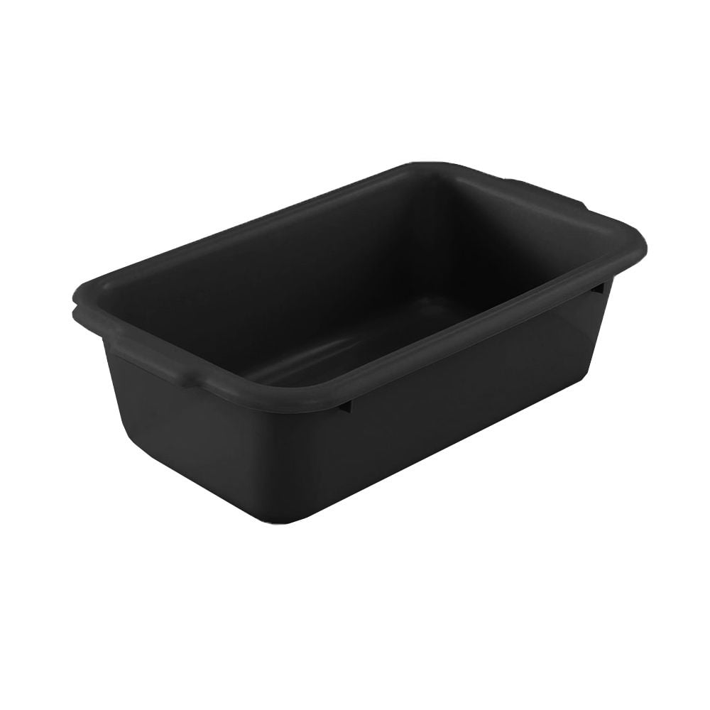 Vollrath 52660 Black 20 x 15 x 7 Single Compartment Dish Box Walmart