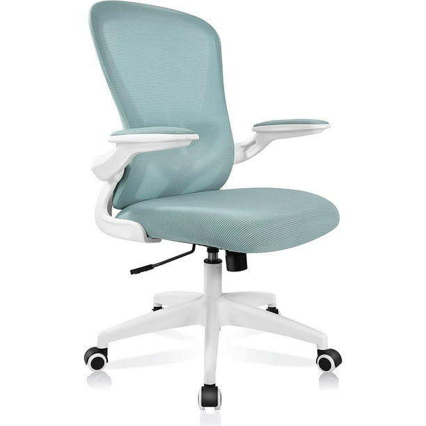 FelixKing Office Chair with Lumbar Support and Flipup Arms, Ergonomic