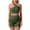 Army Green, variant on Workout Sets Women 2 Piece One-Shoulder Sports Bra Butt Lifting High Wasit Biker Shorts Matching Yoga Clothes
