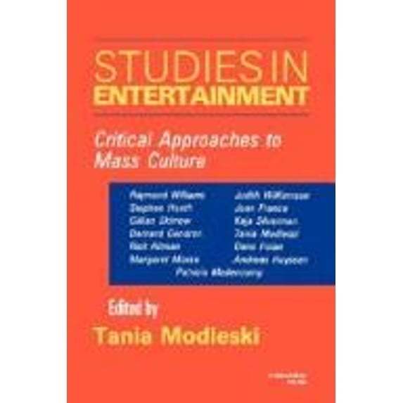 Pre-Owned Studies in Entertainment : Critical Approaches to Mass Culture (Hardcover) 9780253355669