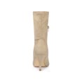 thumbnail image 2 of BLISSFUL STEP Bottines à Talons Aiguilles Pointus pour Femmes Beige 7, 2 of 7