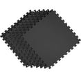 thumbnail image 4 of FlooringInc 3/8" Multipurpose Interlocking Foam Tiles, Playroom, Aerobic, 2"x2", Black, 12 Tiles, 48 Sq/ft, 4 of 8