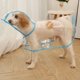 thumbnail image 3 of Chubasquero para perros, impermeable, transparente, ropa de exterior para mascotas, para perros pequeños, medianos, bulldog francés, cachorros, gatos, trajes de macotas, 3 of 5