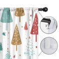 thumbnail image 4 of Blackout Kids Curtains,White Christmas Tree Pattern Childrens Insulated Curtains Set Of 2,Bedroom Essentials,Toddler Room Decor 42"x63", 4 of 5