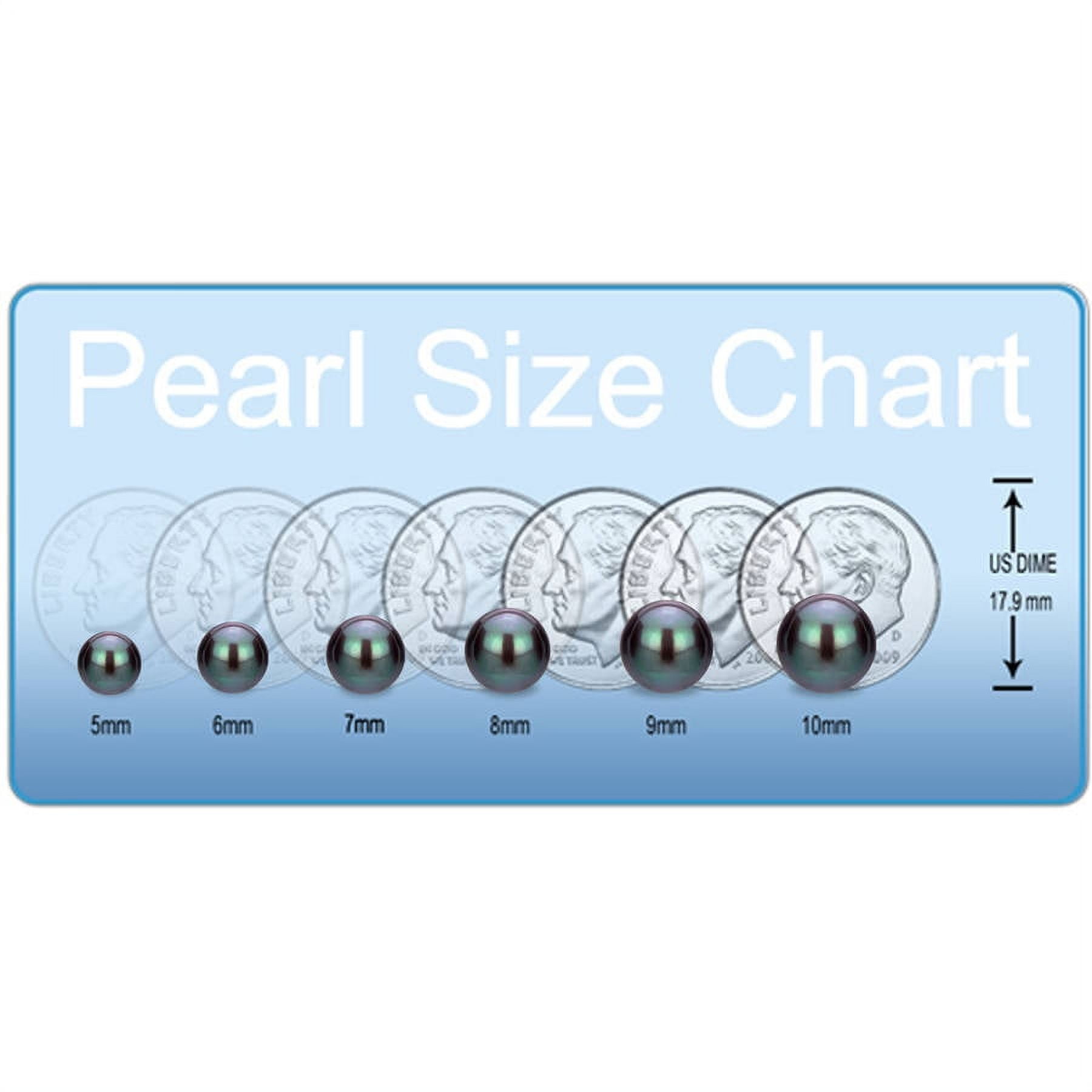 ADDURN Sterling Silver Round Black 6-7mm Freshwater Cultured Pearl Screw-Back Stud Earrings