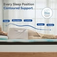 thumbnail image 3 of Twin Size 3 Inch Extra Firm Mattress Topper, Gel Memory Foam & High-Density Foam Bed Topper for Extra Support & Pain Relief, CertiPUR-US Certified, Available at Walmart, 3 of 7