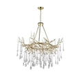 thumbnail image 1 of CWI Lighting Anita 12 Light Chandelier With Gold Leaf Finish, 1 of 3