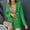 Green, variant on Womens Coats Plus Size ,Women's Summer Fashion Solid Color Slim Long Sleeve Double Breasted Suit Small Jacket(Green,Xxl)