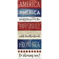 thumbnail image 3 of Jacobs, Cindy 12x24 Black Modern Framed Museum Art Print Titled - America God Shed His Grace on Thee, 3 of 5