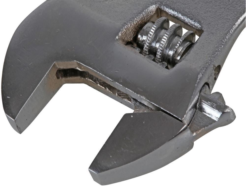 DURATOOL - 6" & 8" Chrome Finish Adjustable Wrench Set, 2 Piece