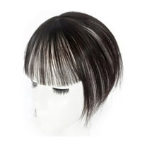 Invisible Seamless Thin Hair Topper Hairpiece Cover Up Baldness 3D A ir Bangs, U8Z1