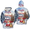 thumbnail image 3 of Santa is Coming Corgi Merry Christmas Xmas Noel Truck Tree All Over Print 3D Hoodie Unisex Merch Hoodies Welsh Corgi Dog Lover Gifts Idea - 02023, 3 of 6