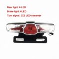 thumbnail image 4 of Electric Bicycle Tail Light With Turn Signal And Brake Light Compatible With 12-80v Brake Light For Brightening(6pin) Banmo, 4 of 5