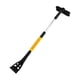 thumbnail image 5 of Raspador de hielo para empujar la nieve, cepillo telescópico para nieve 2 en 1, cepillo pivotante de 360 degree Amarillo, 5 of 9