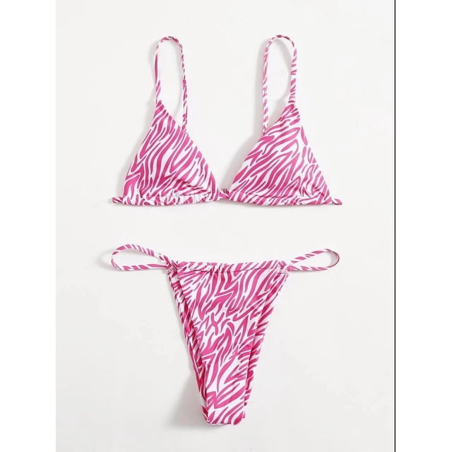 Traje de baño de 2 piezas para mujer, trajes de baño para mujer, traje de baño de mujer de cintura alta con cordones, bikini, traje de baño de acero con espalda descubierta y abertura, traje de baño p