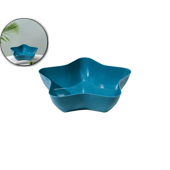 Dvruxg Disposable Dessert Bowls, Star Shaped Dessert Bowls, Small Serving Bowl for Dessert, Snack, Ice Cream, Nuts or fruit - Perfect for Parties, Events, and Catering