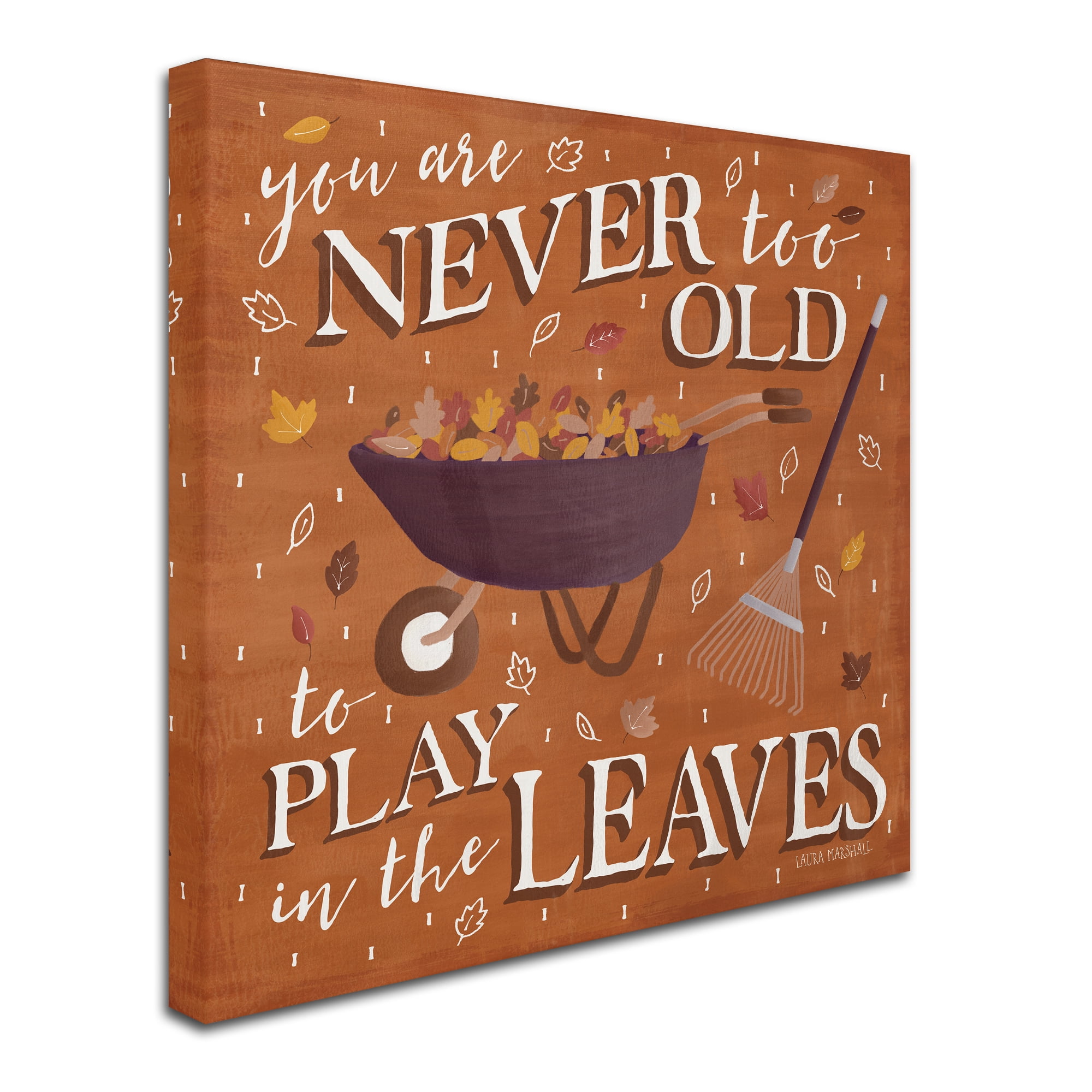 Trademark Fine Art 'Autumn Enchantment VII' Canvas Art by Laura Marshall