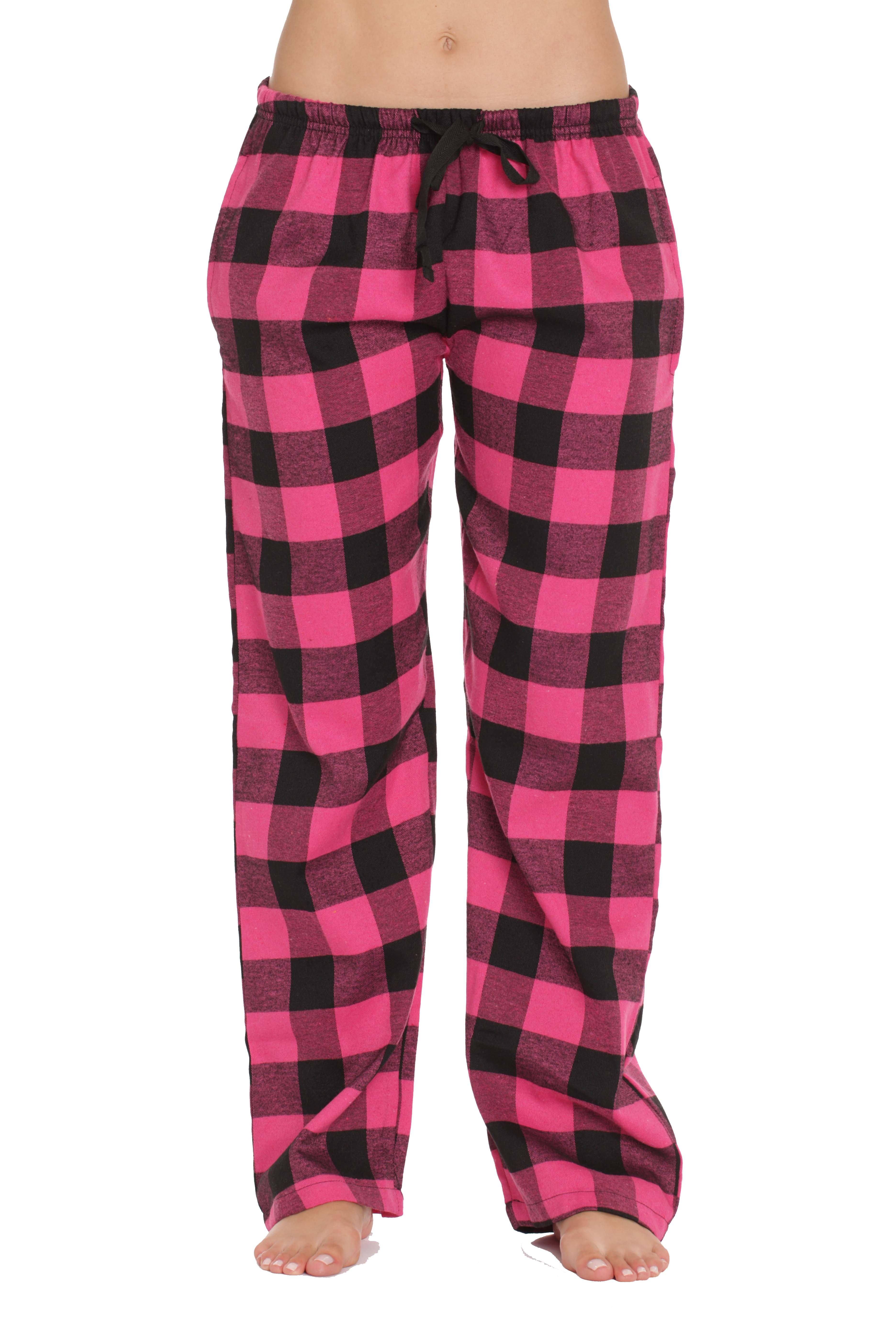 walmart women's flannel pajama pants