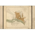 thumbnail image 1 of 24"x36" Gallery Poster, Map of the city of Richmond, Virginia 1864 p2, 1 of 1