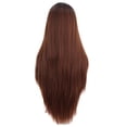 thumbnail image 1 of Xingzhi Realistic Scalp Synthetic Wig High Temperature Fiber 70cm Long Straight Hair Resistant Synthetic Wig 9582-18 1Set, 1 of 6