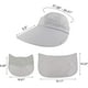 thumbnail image 3 of Women Sun Wide Brim Uv Protection Fishing Hats Foldable, 3 of 4