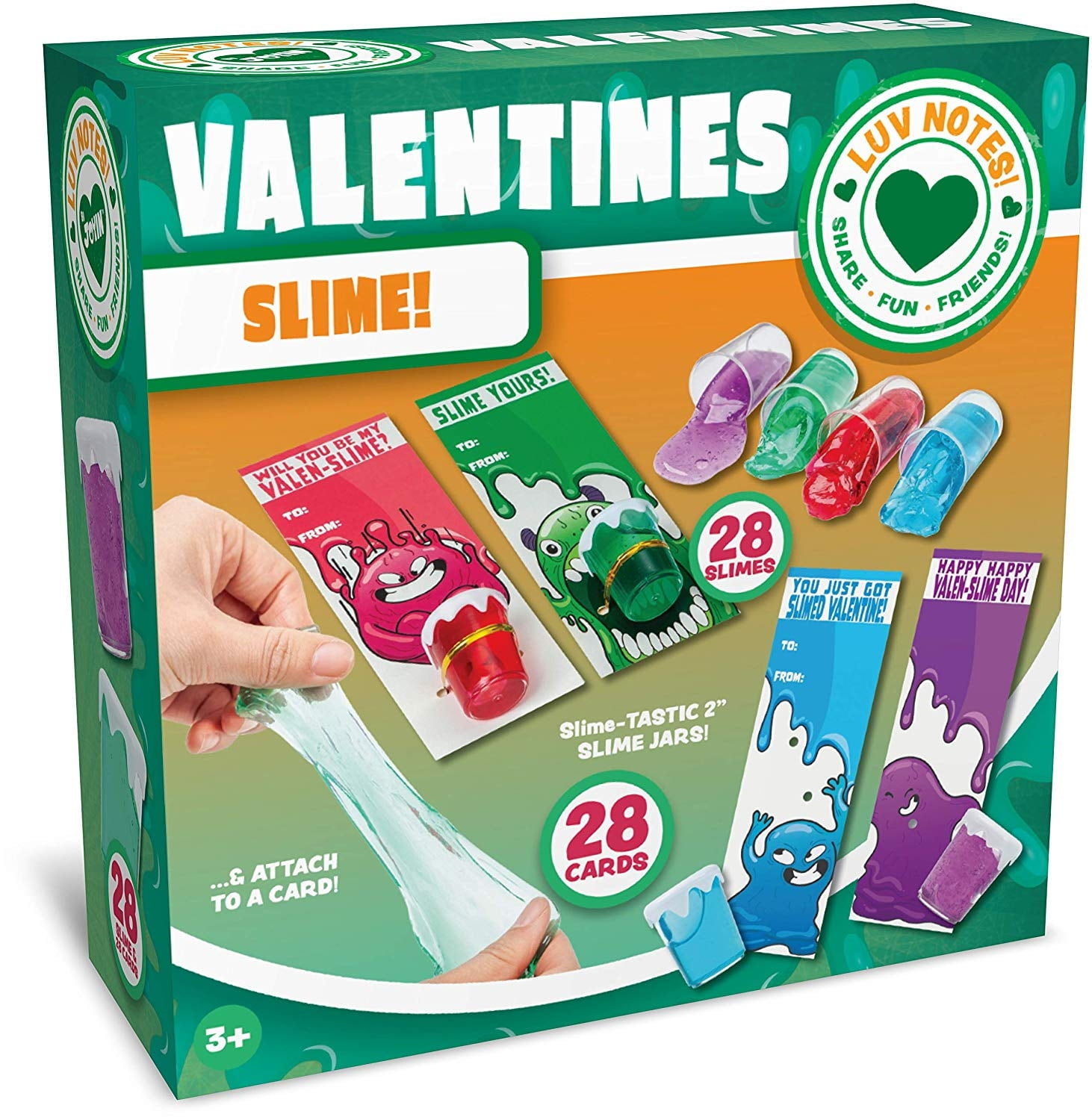 Evoex 28 PCS Valentines Day Classroom Gifts, Valentines Exchange Cards