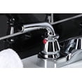thumbnail image 4 of Kingston Brass KB251RXLLP Restoration 4-Inch Centerset Bathroom Faucet, Polished Chrome, 4 of 5