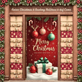 thumbnail image 3 of Decorative Design Merry Christmas Colorful Theme Christmas Banner for Holiday Celebration Indoor Decoration Winter Festival, 3 of 9