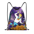 thumbnail image 1 of Zufioo Scooby-Doo Print Sports Cinch Sack Gym String Bags Machine Washable Heavy Duty String Backpack for Men Women-Medium, 1 of 6