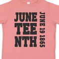 thumbnail image 4 of Inktastic Juneteenth June 19, 1865 Boys or Girls Toddler T-Shirt, 4 of 5