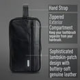 thumbnail image 4 of Embassy Italian Stone Design Genuine Leather Personal Travel Bag LULSHAVE, 4 of 4