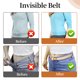 thumbnail image 5 of Qarigey 2Pcs Female Woven Waistband with Pin Coat Buckle Belts Decoration Cummerbund Ladies Casual Sweater Knitting Accessories Dress Type2, 5 of 6