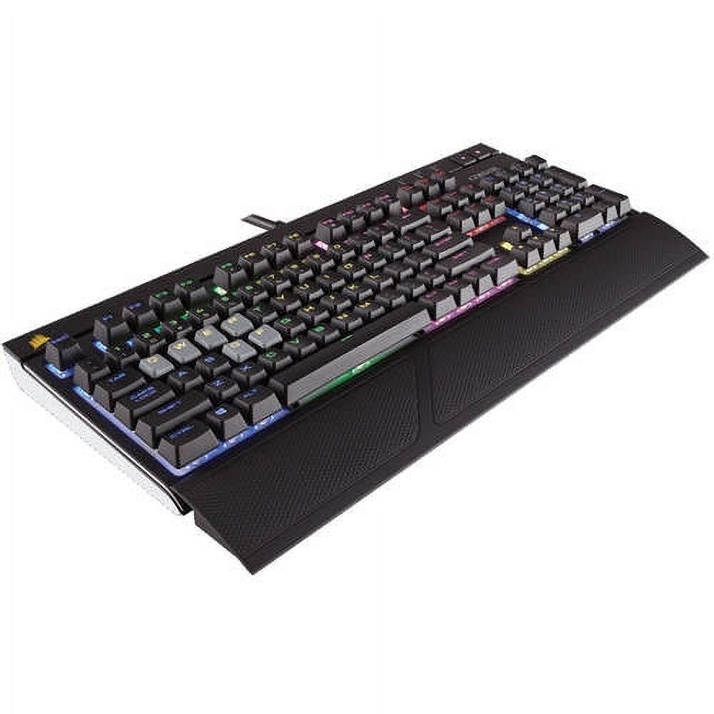 CORSAIR STRAFE RGB Mechanical Gaming Keyboard - USB Passthrough - Linear and Quiet - RGB LED Backlit - image 5 of 5