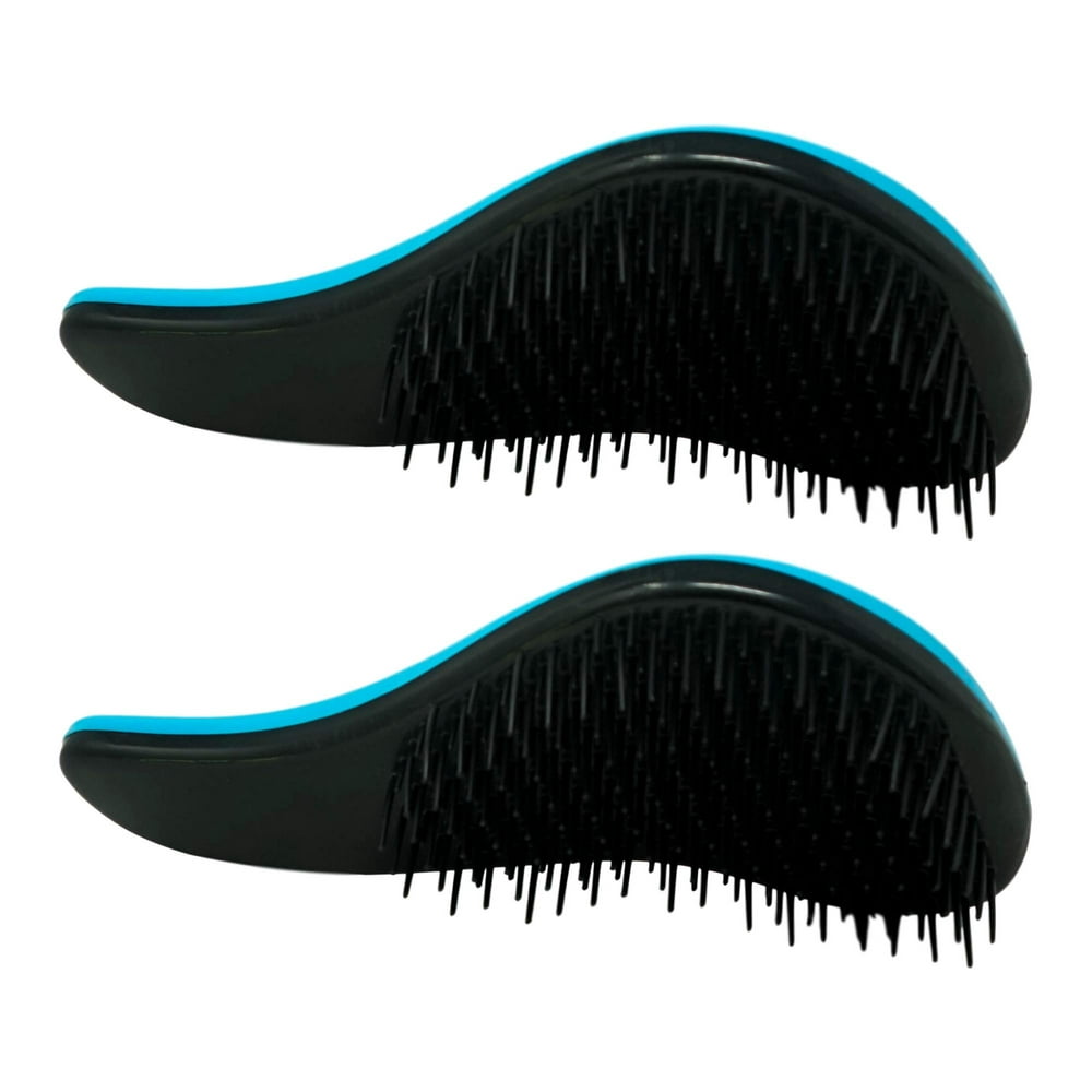 Hair Detangling Brush, (2 Pack, Colors Vary) Detangler Comb, For All