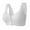 White, variant on YUGYXL Sports Tank Bras for Women Wire-Free Bras with Removable Cups Smoothing Bras Daily Underwear Yoga Workout Bra Beige L