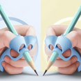 thumbnail image 2 of 10pcs Silicone Pencil Holder Training Pen Holding Posture Correction Tools for Kids Learn to Write, 2 of 4